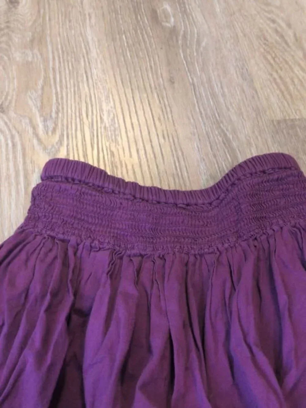 Mini boden 4/5 girls purple owl skirt